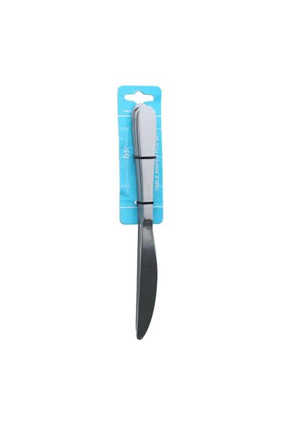 Generic Lyfe 4-Piece Dishwasher Safe Durable Table Knife Set Silver JCJ 17053