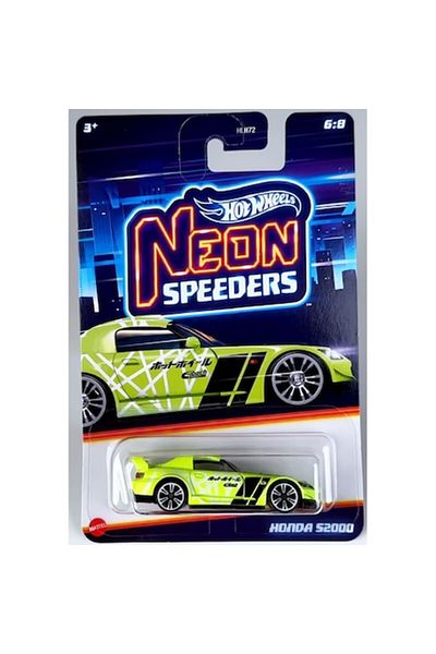 HOT WHEELS Masinuta metalica Hot Wheels, Neon Speeders Honda S2000, 1:64, Verde