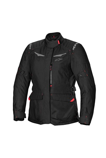 Alpinestars Stella St-1 Wp Korumalı Kadın Motosiklet Montu Siyah