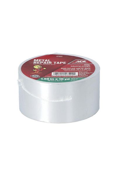 Generic شريط إصلاح المعادن عالي التحمل من ACE HVAC، فضي، 1.88 بوصة × 10 ياردات