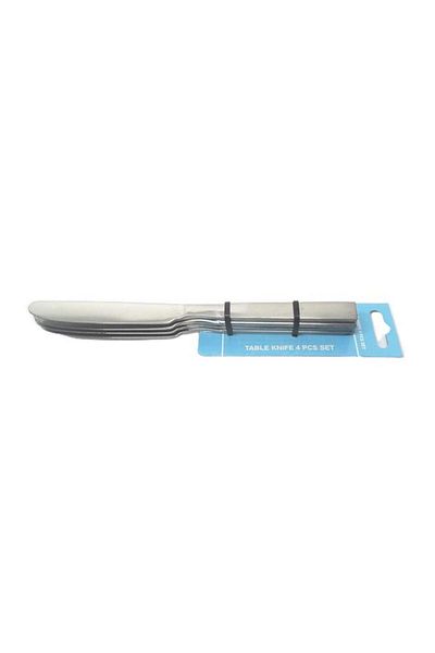 Generic Lyfe 4-Piece Table Knife Set Silver JCJ 112 53