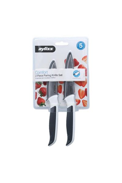 Generic zyliss 2-Piece Comfort Paring Knife Set Multicolor