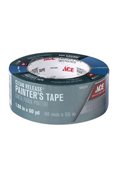 Generic شريط لاصق للرسامين متوسط القوة من ACE، مصنوع من المطاط القوي، أزرق، 1.88 بوصة × 60 ياردة، 1008226