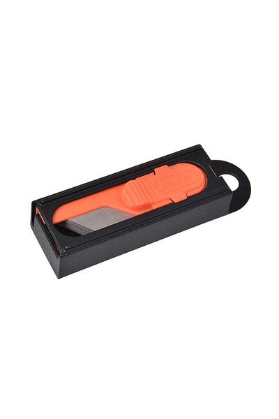 Generic Tactix 10-Piece High Quality Stainless Steel Utility Knife Blade Multicolor 60mm 261503