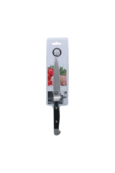 Generic Master Chef Utility Knife Black and Silver 5inch