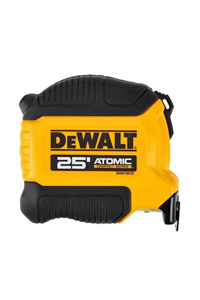 Generic شريط قياس دي والت أتوميك كومباكت سيريز أصفر وأسود بطول 25 قدمًا DWHT3...