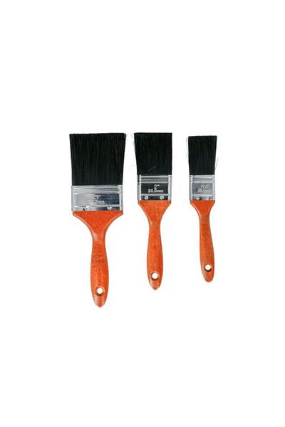 Generic LINZER 3-Piece Project Select Painter's Pak Polyester Paint Brush Set Multicolor