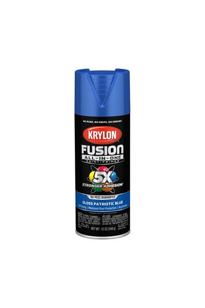 Generic KRYLON Fusion All-in-One Spray Paint and Primer Patriotic Blue 12oz K02716007