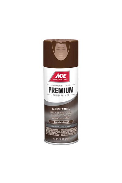 Generic ACE Premium Gloss Enamel Spray Paint Chocolate Brown