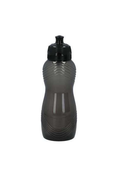 Generic sistema Drinking Wave Water Bottle Black 600ml (Multicolour)