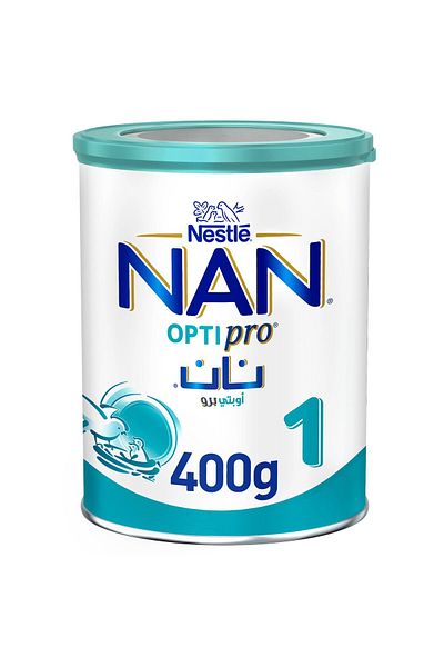 NAN Nestle Optipro Stage 1 From Birth to 6 Months 400 g Gentle Nutrition for Newborns from Birth