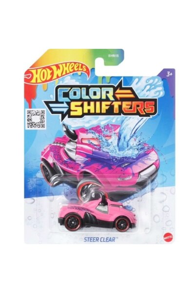 mattel Metallic Hot Wheels car with color-changing feature - Steer Clear