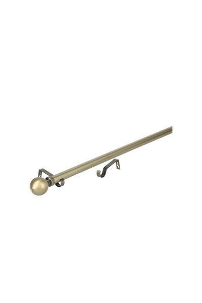 Generic Micasa 25/28mm Durable High Quality Long Lasting Sturdy Curtain Rod Brass 160-310cm