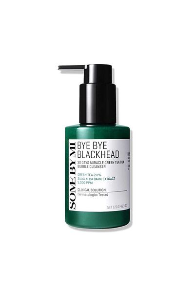 Some By Mi Bye Bye Blackhead 30 Days Miracle Green Tea Tox Bubble Cleanser