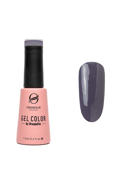 Intisimo Oja semipermanentă, profesională, culoare gel, nr. 050, 12 ml, lucioasă, gri închis