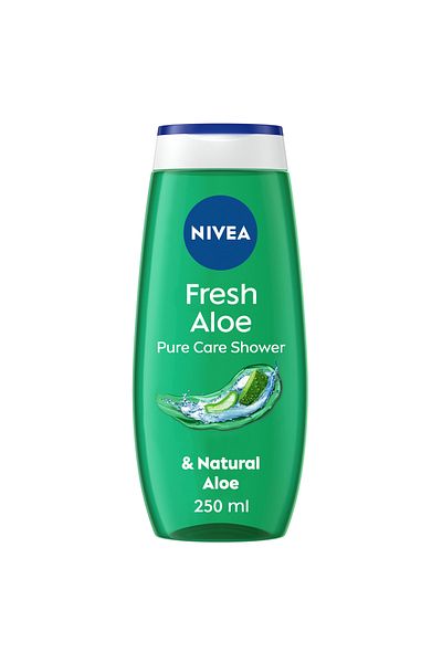 NIVEA NIVEA Fresh Aloe Shower Gel, Refreshing Body Wash with Natural Aloe Vera, 250ml