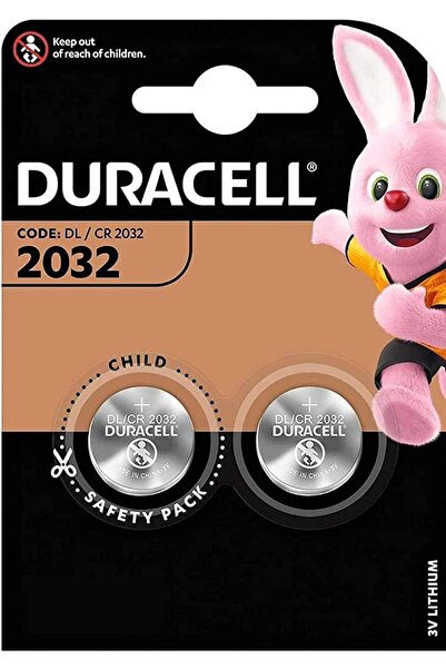 Duracell بطاريات ليثيوم CR 2032 3 فولت - عبوة من قطعتين