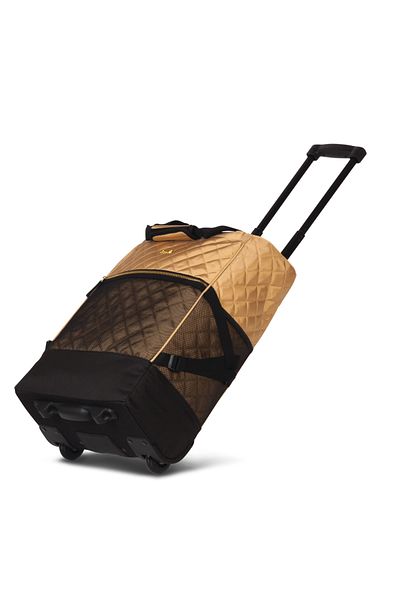Punta Shopping Bag With Rollers, F10422, 50 X 34 X 21 Cm, 33 L, Beige