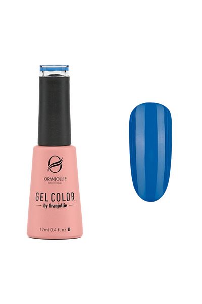 Intisimo Oja semipermanentă, profesională, culoare gel, nr. 186, 12 ml, lucioasă, albastră