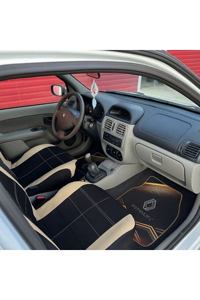 Generic Universal Floor Mats Renault Clio II 1998–2005 – Blue/Black