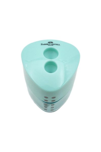 Faber Castell Auto Double Chamber Sharpener Pastel Colors 183107