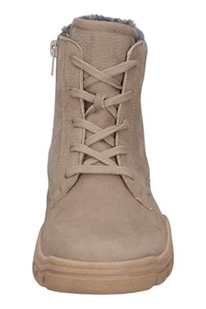 Waldläufer Damen Sportliche Stiefelette H-lumi 904801 165 Grau 093 Bear Storm Leder Mit Eva & Herausnehmbar