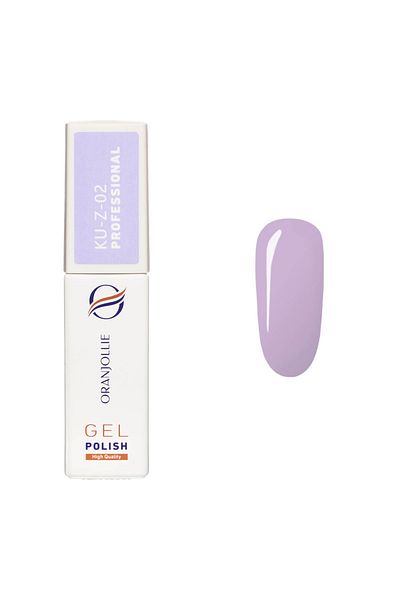 Intisimo Oja semipermanentă, profesională, ojă gel, cod KU-Z02, 12ml, lucioasă, violet liliac