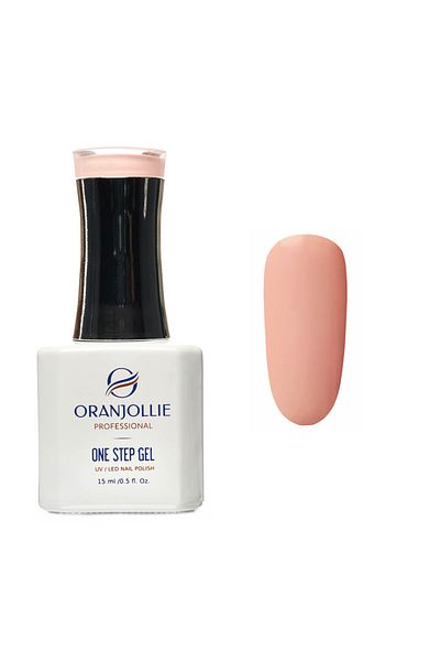 Intisimo Oja semipermanentă, profesională, 15 ml, One Step OS310 (008), lucioasă, roz piersică