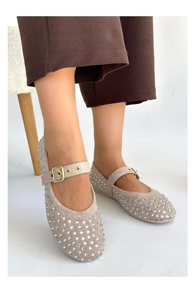 Papuçcity Dvmd 03140 Orthopedic Women's Daily Stone Ballerinas