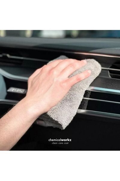 Chemicalworkz Edgeless Plush Towel 600GSM, 40×40cm Grey