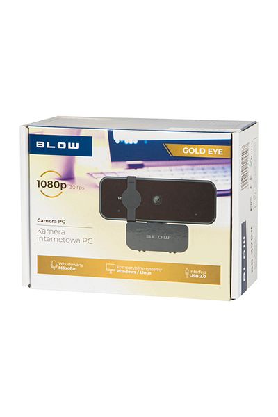 Blow Webcam, Blow, 1080p, 30 FPS, Black