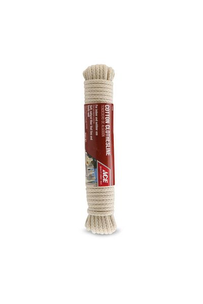 ACE Cotton Clothesline (6 mm x 15.2 m, Sold Per Piece)