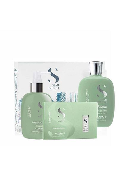 Alfaparf Milano Șampon energizant pentru scalp 250 ml Loțiune tonică 125 ml 12x10 ml