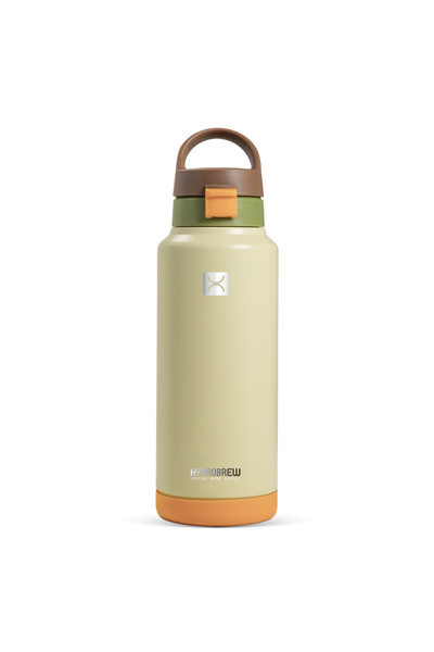 Hydrobrew Vacuum Insulated Water Bottle Refresh, 950ml Green