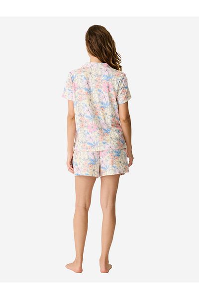 PJ Salvage Shorty Garden Dream Leichter Schlafanzug Kurz