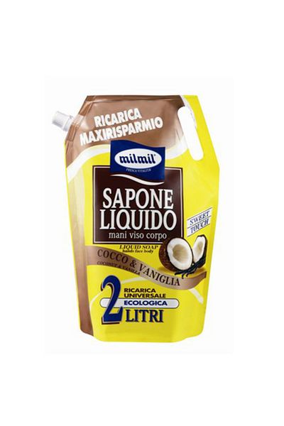 Mil Mil Mil Mil Coconut and Vanilla liquid soap refill, 2000 ml