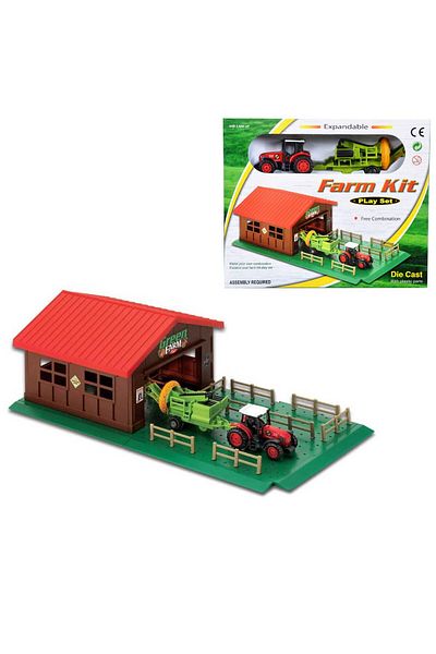 Sunman 19418 Farm Set with Storage -Sunman