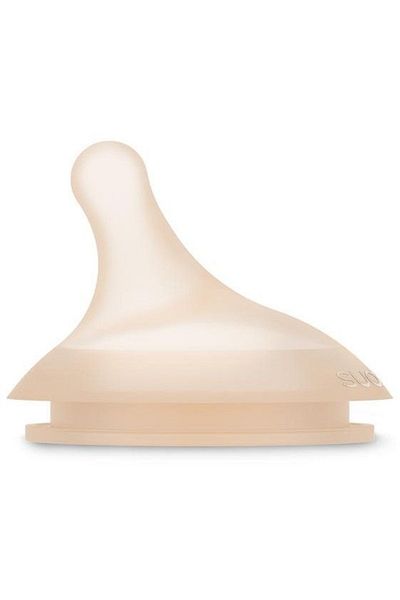 Suavinex Anti-colic silicone teat, size S, adaptive flow, +0 months, Zero Zero, Suavinex, 2 pcs