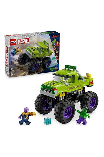 LEGO Marvel Hulk Truck Thanos a Against 76312