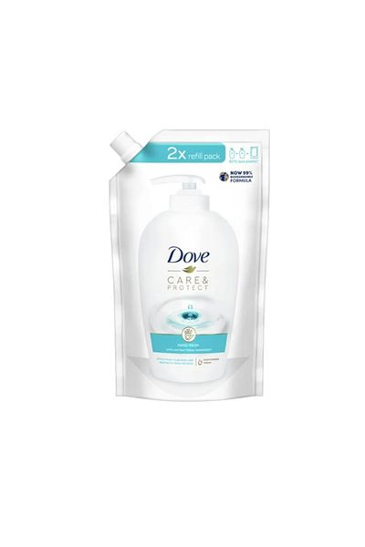 Dove liquid soap refill 500ml Protect&care 10/box
