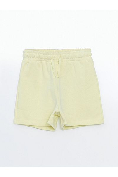 LC Waikiki New Season Girls' Shorts with Elastic Waist - S5Gc31Z4
