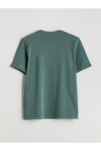 LC Waikiki New Season Crew Neck Printed Combed Cotton Men's T-Shirt - S5Po57Z8
