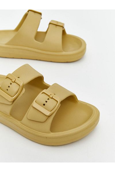 LC Waikiki New Season Buckle Detailed Double Banded Boy's Slippers - S5If93Z4