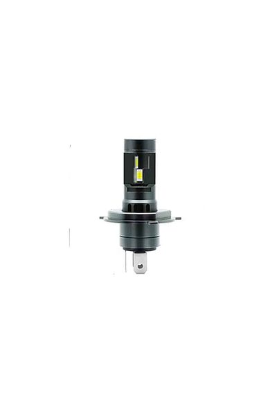 AUTOREY Set of 2 LED bulbs H4, 55W, cold white light, 25,000 Lumens, No cable and fan included