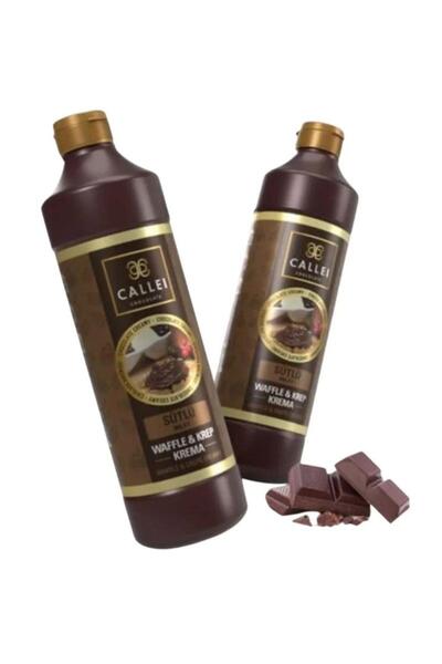 Callei Chocolate 8’li Rengarenk Waffle Ve Çikolata Sos Seti