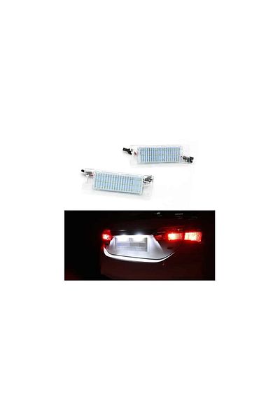 AUTOREY Set of LED number lamps dedicated to Opel Astra H J Corsa D Insignia Zafira B