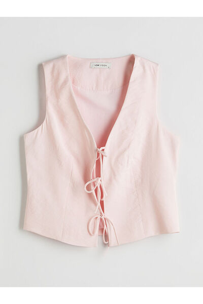 LC Waikiki Create Your Style from Uzg Store |   V-Neck Women's Classic Vest