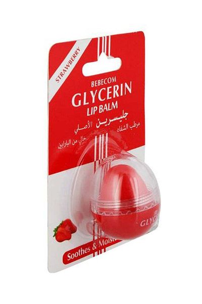 BEBECOM Strawberry Glycerin Lip Balm 10grams