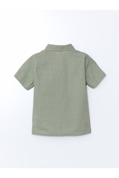 LC Waikiki New Season Basic Pocket Boy's Poplin Shirt - S5Df04Z1