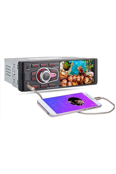 AUTOREY Radio MP3 Mp5 Car Player 1DIN Cassette Recorder